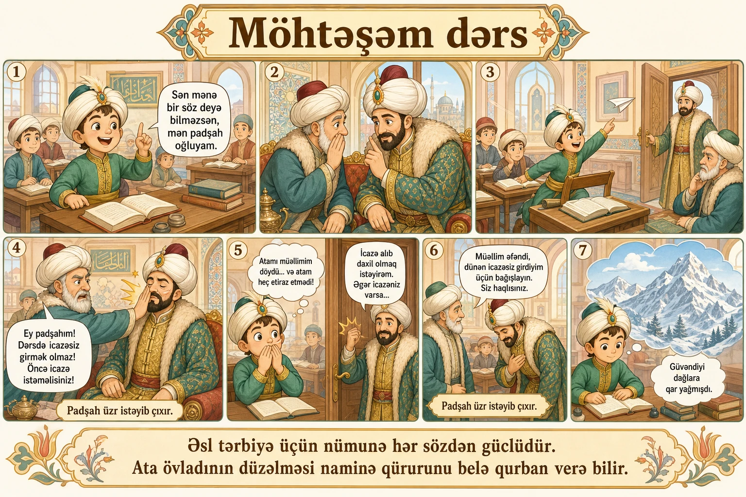 Möhtəşəm dərs illüstrasiyası
