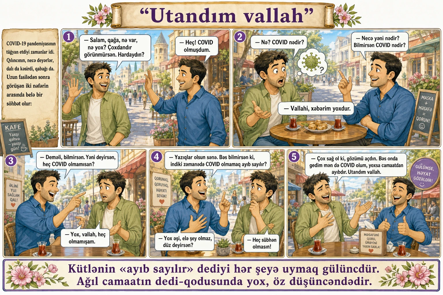 Utandım vallah illüstrasiyası