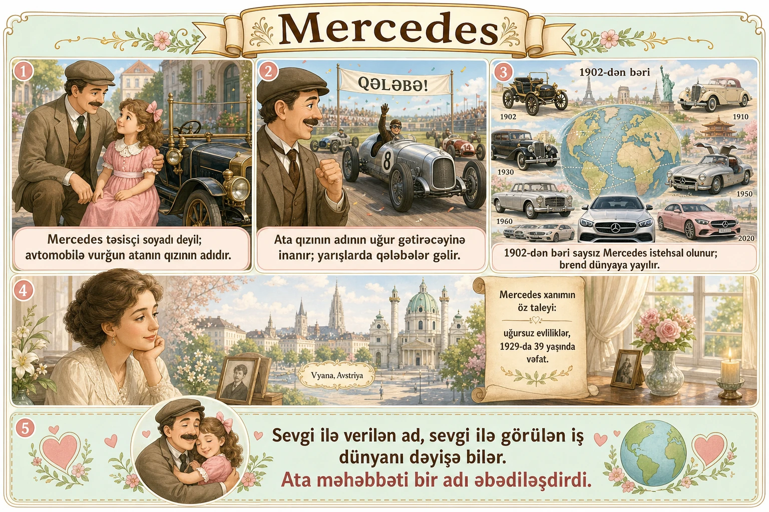 Mercedes illüstrasiyası