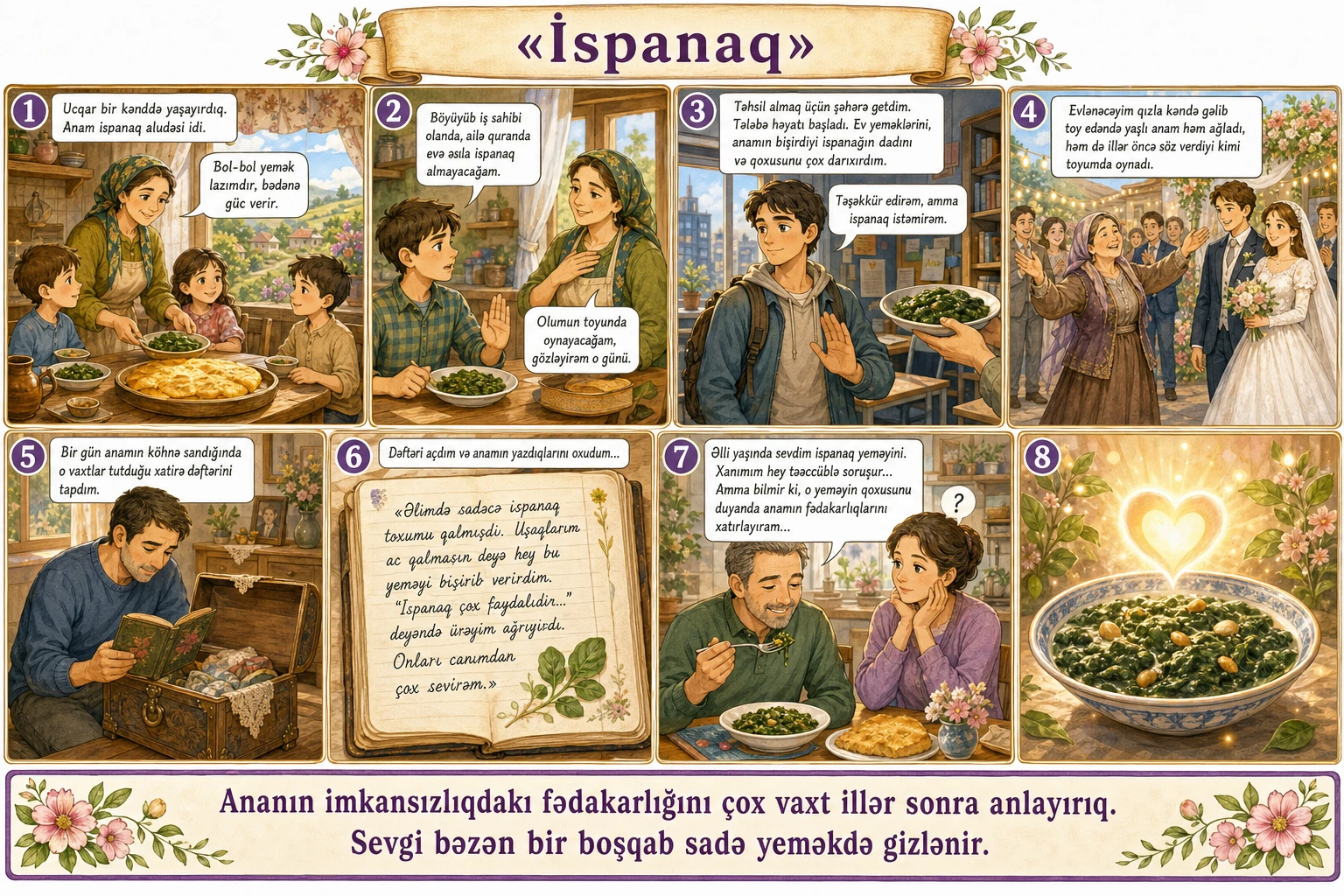İspanaq illüstrasiyası