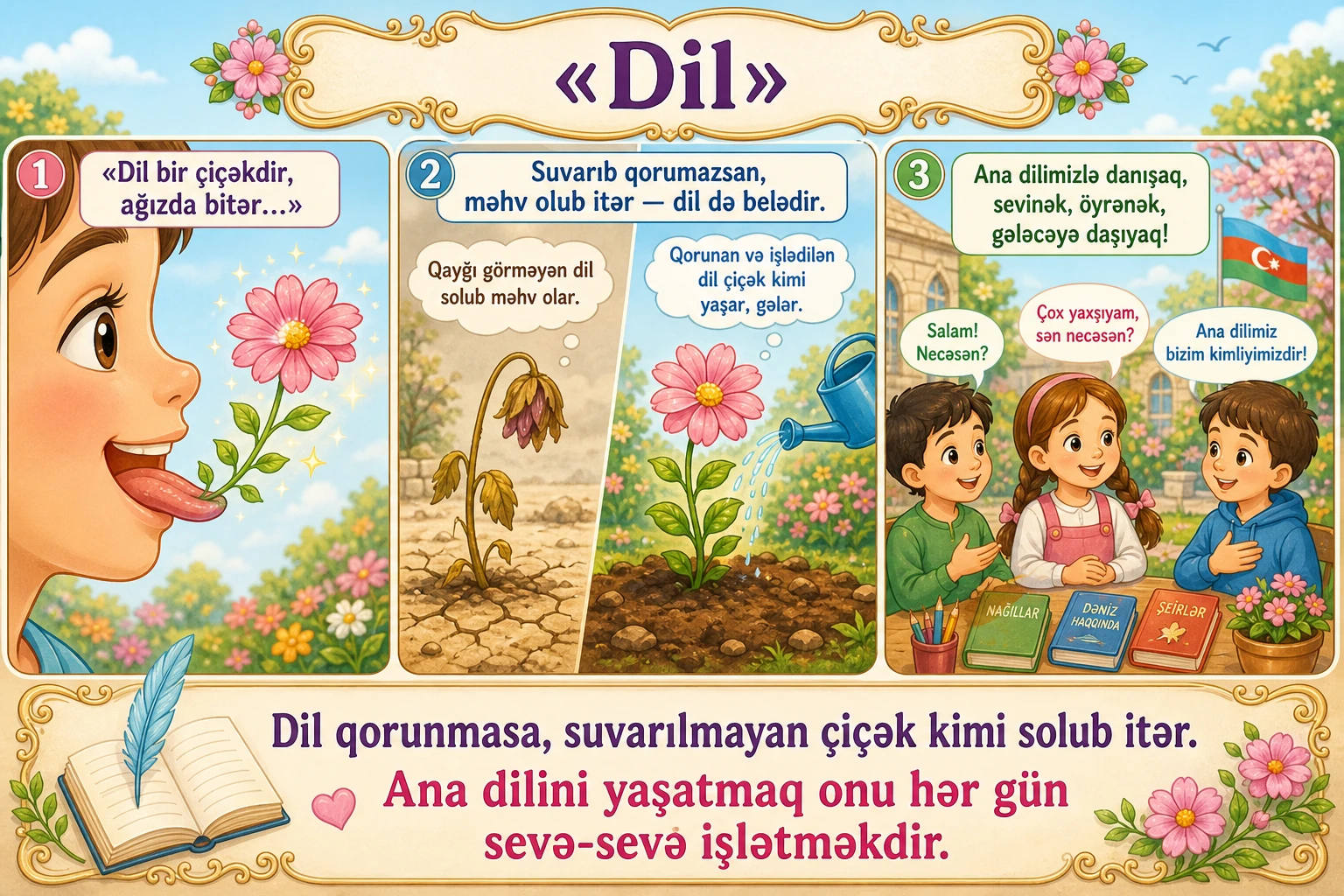 Dil illüstrasiyası