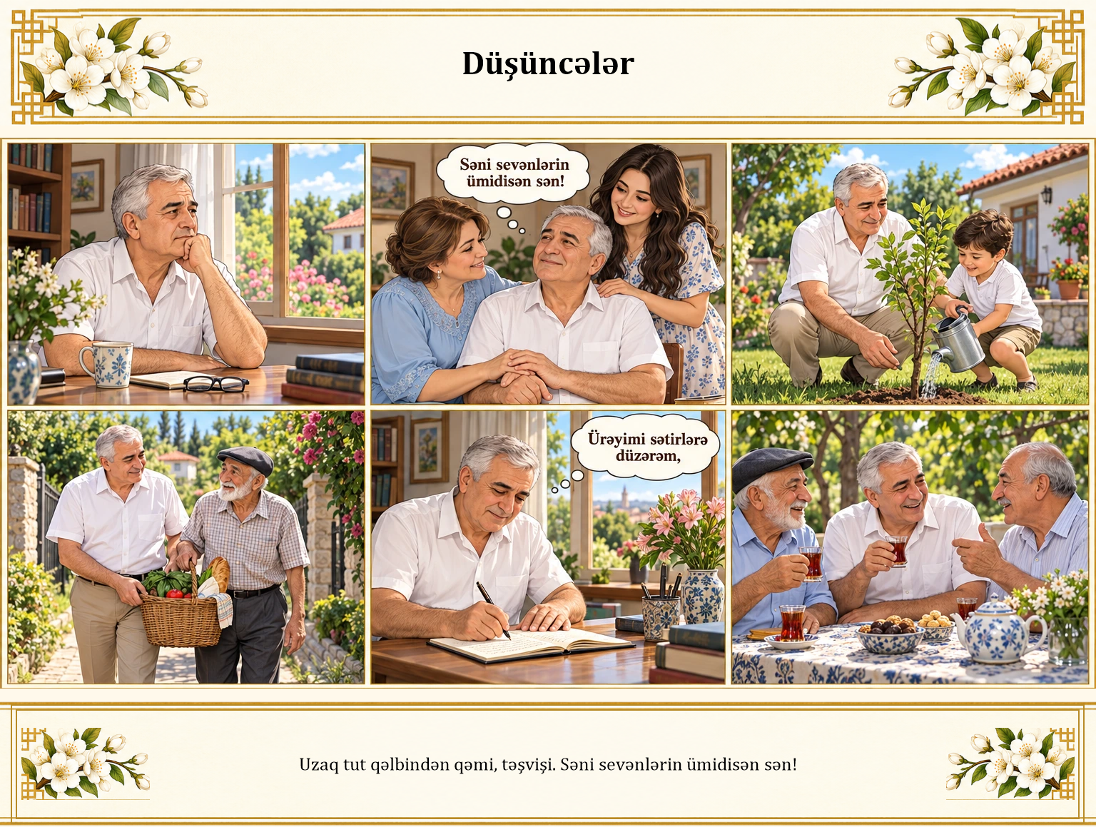 Düşüncələr illüstrasiyası