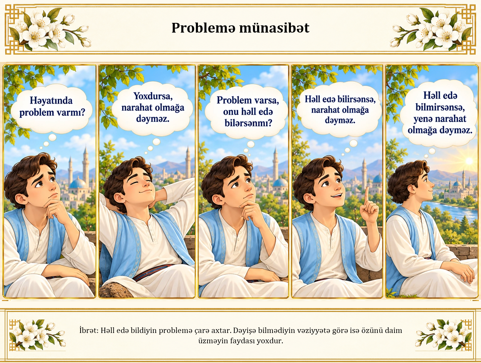 Problemə münasibət illüstrasiyası