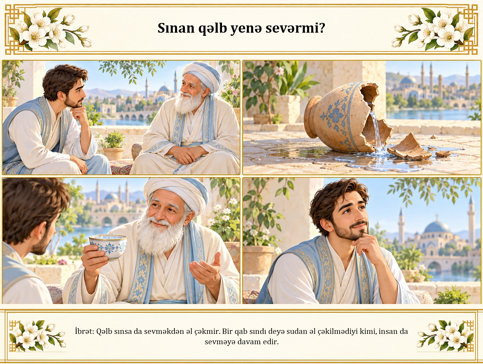 Sınan qəlb yenə sevərmi? illüstrasiyası