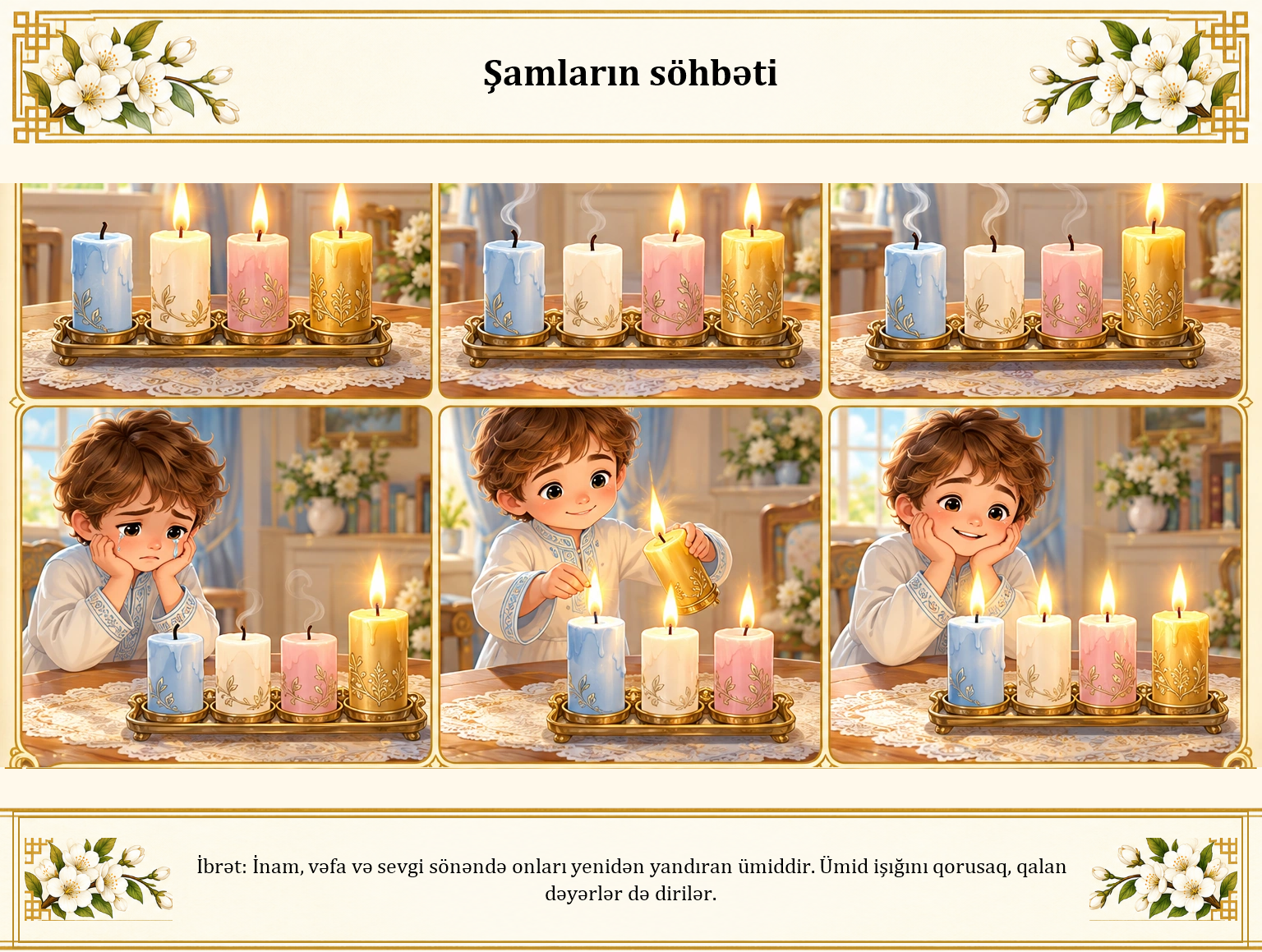 Şamların söhbəti illüstrasiyası