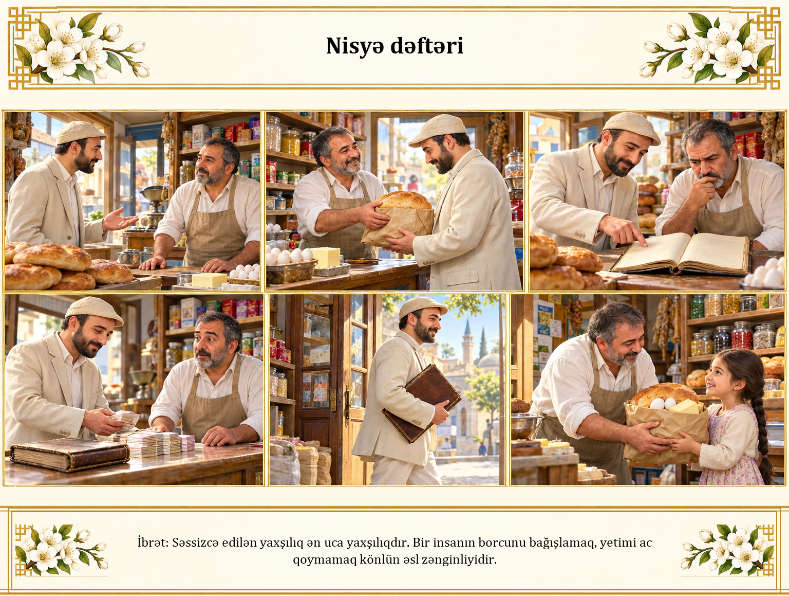 Nisyə dəftəri illüstrasiyası