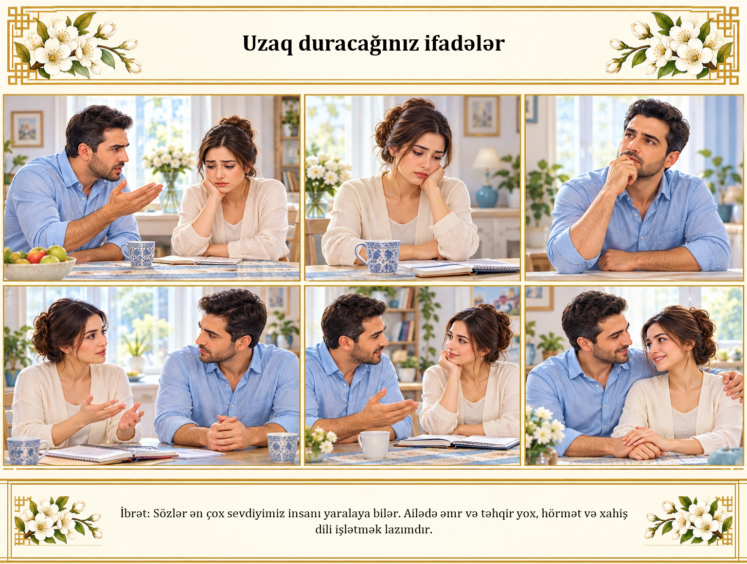 Uzaq duracağınız ifadələr illüstrasiyası