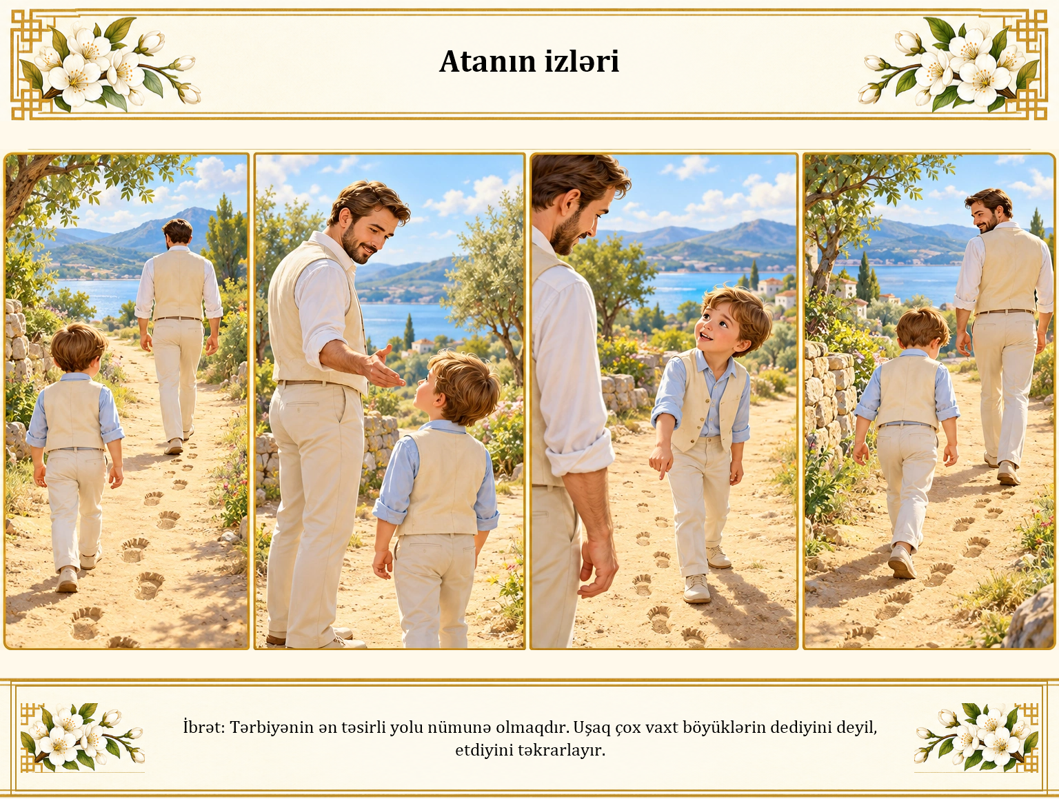 Atanın izləri illüstrasiyası