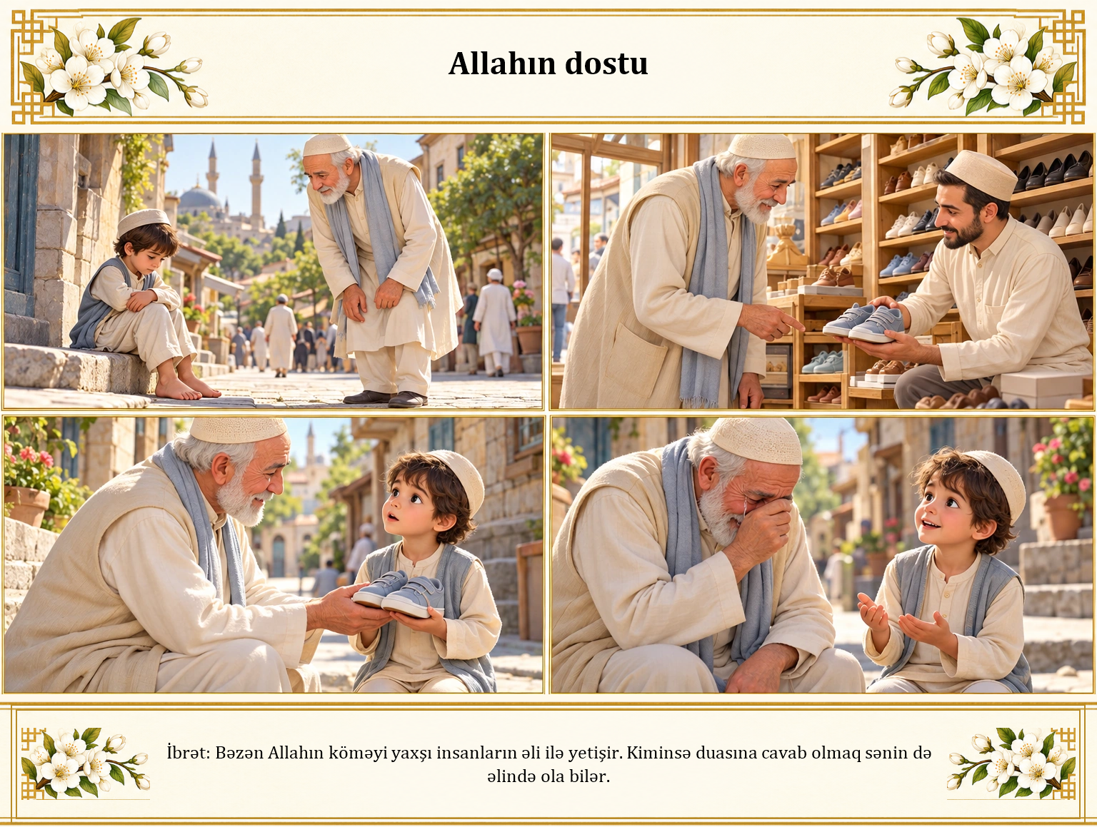 Allahın dostu illüstrasiyası