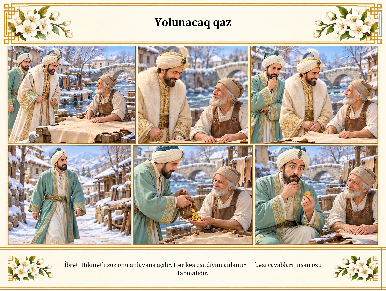 Yolunacaq qaz illüstrasiyası