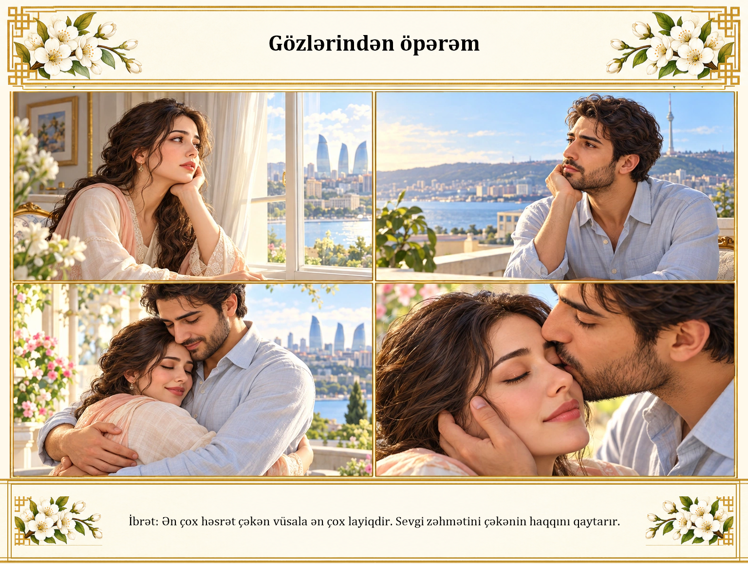 Gözlərindən öpərəm illüstrasiyası