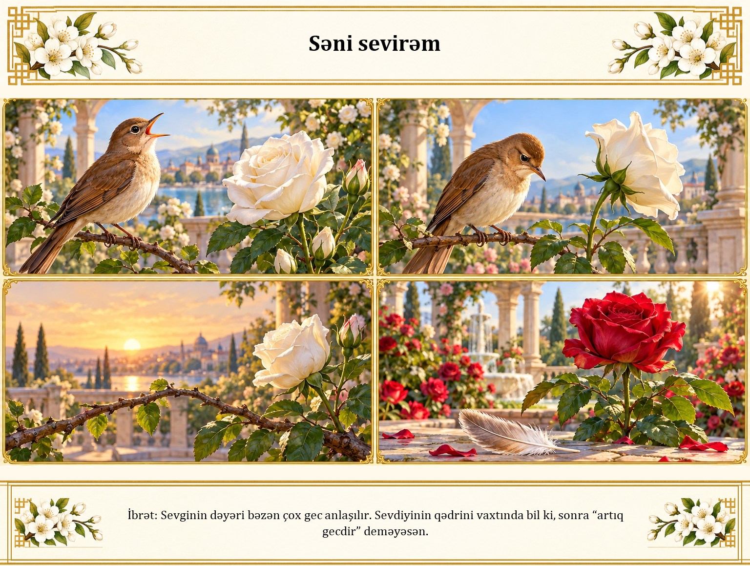 Səni sevirəm illüstrasiyası