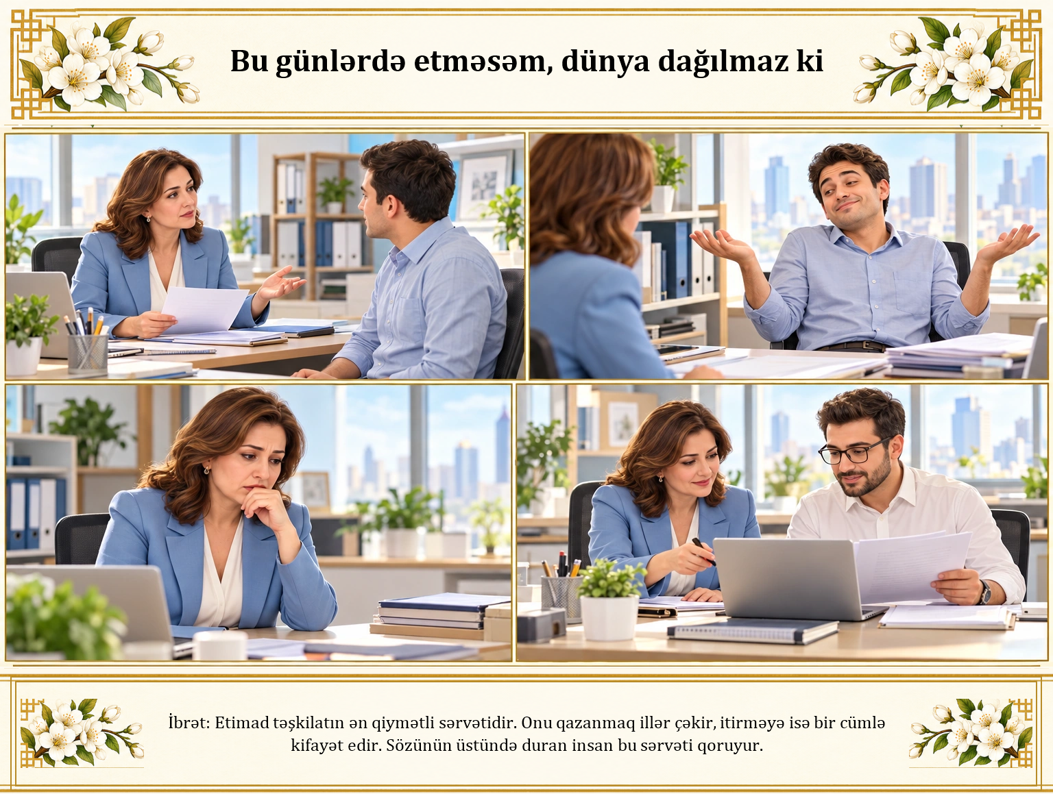 Bu günlərdə etməsəm, dünya dağılmaz ki illüstrasiyası