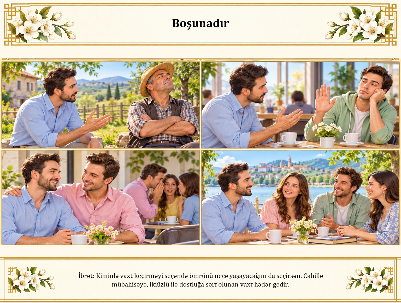 Boşunadır illüstrasiyası