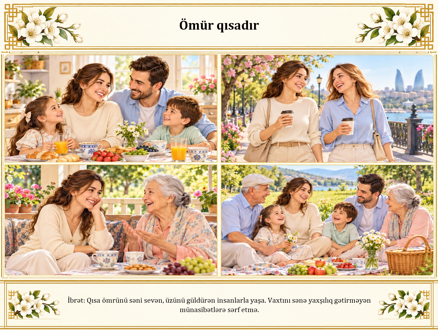 Ömür qısadır illüstrasiyası