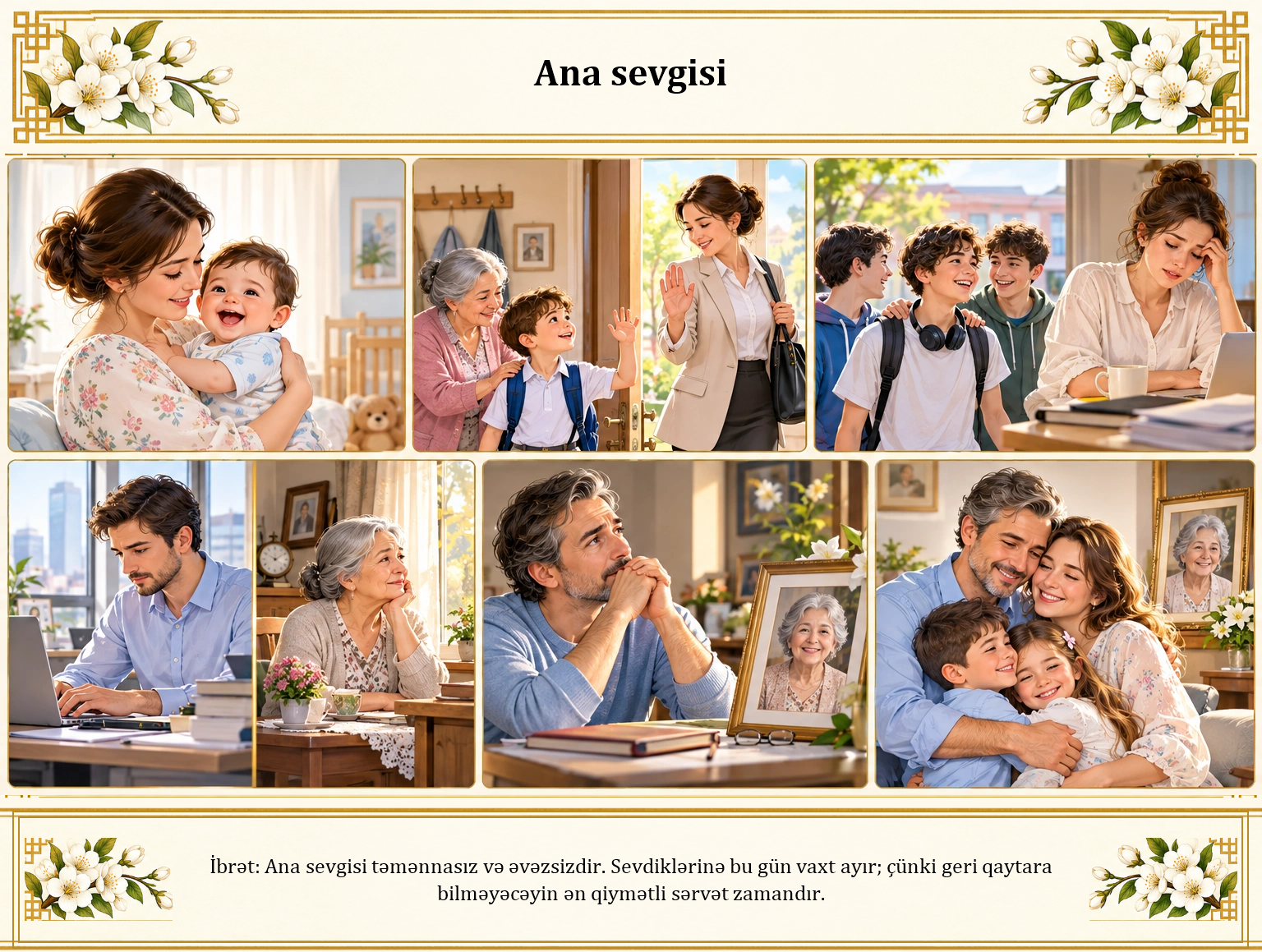 Ana sevgisi illüstrasiyası