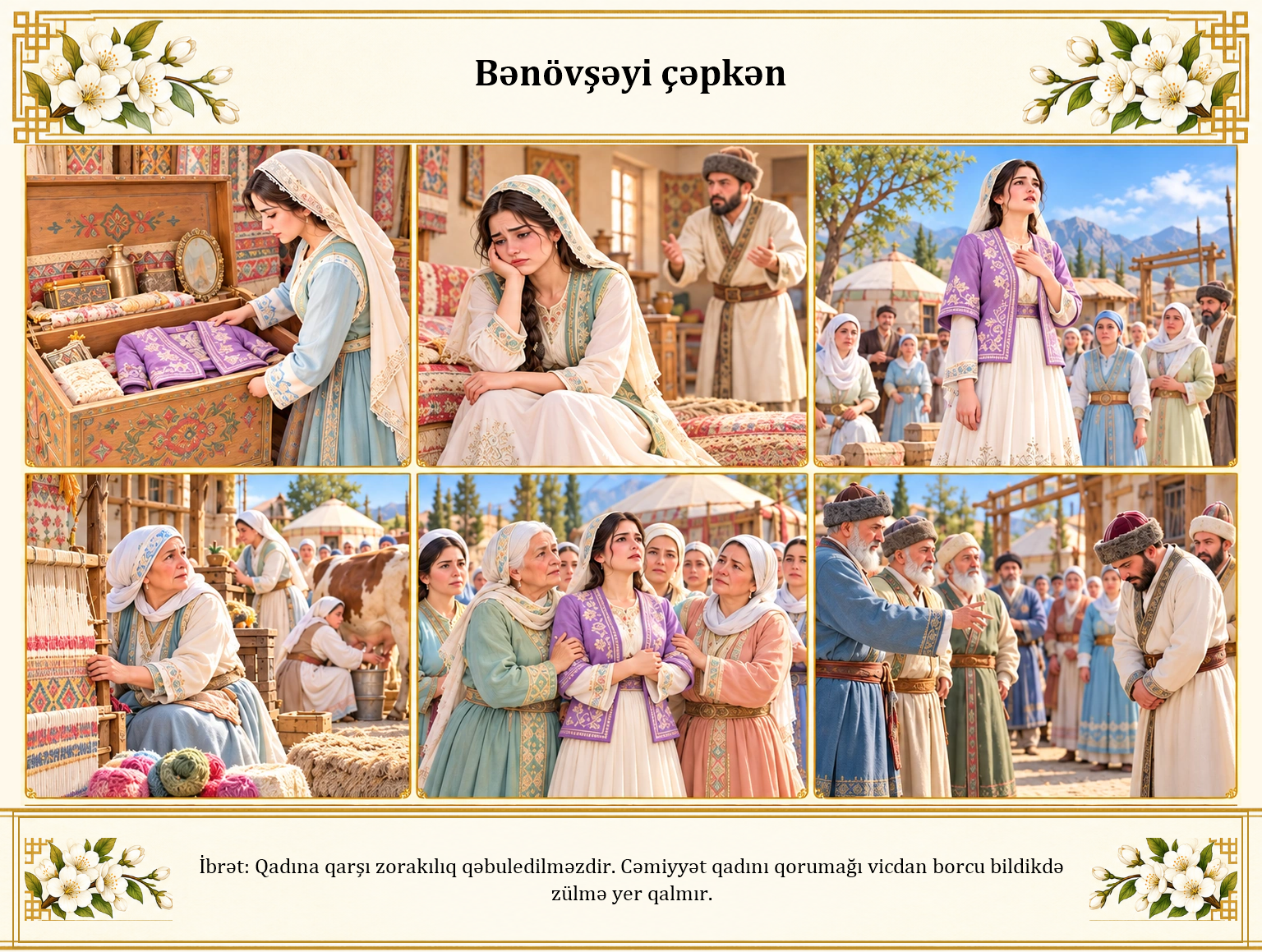 Bənövşəyi çəpkən illüstrasiyası