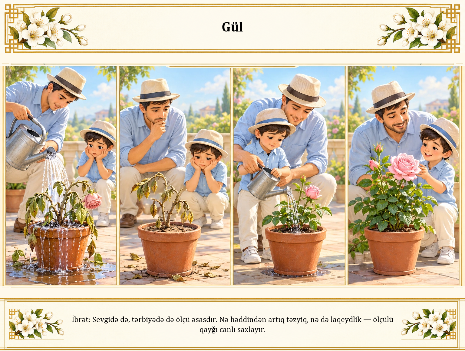 Gül illüstrasiyası