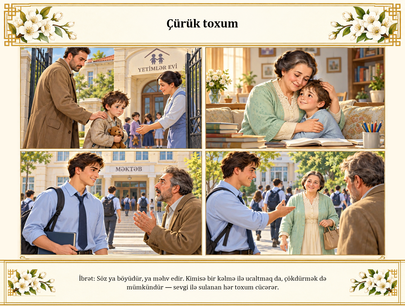 Çürük toxum illüstrasiyası