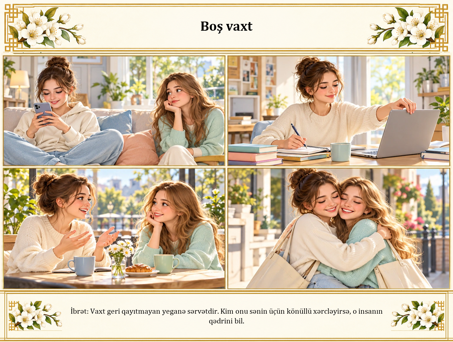 Boş vaxt illüstrasiyası