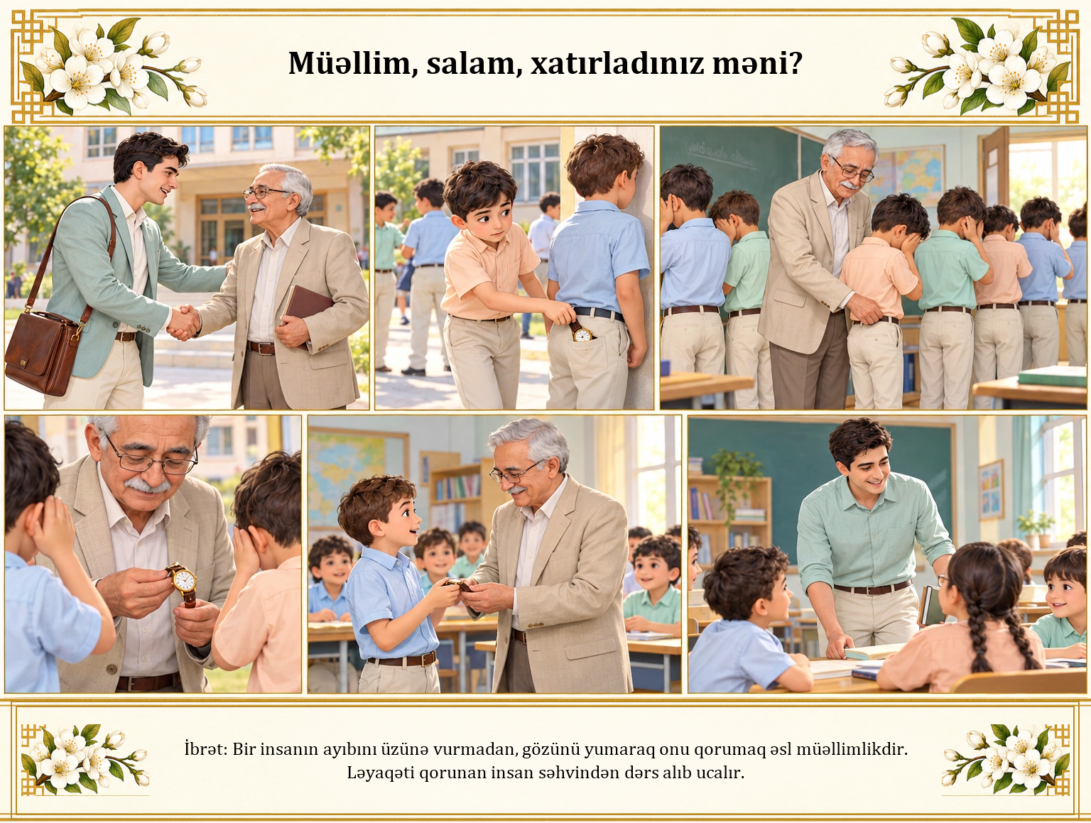 Müəllim, salam, xatırladınız məni? illüstrasiyası