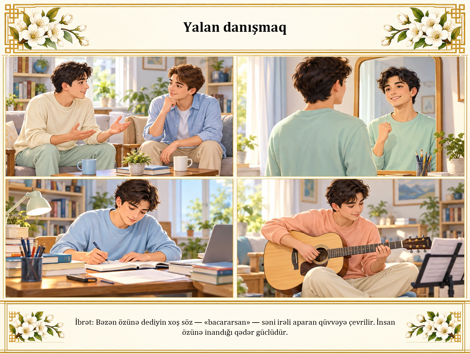 Yalan danışmaq illüstrasiyası
