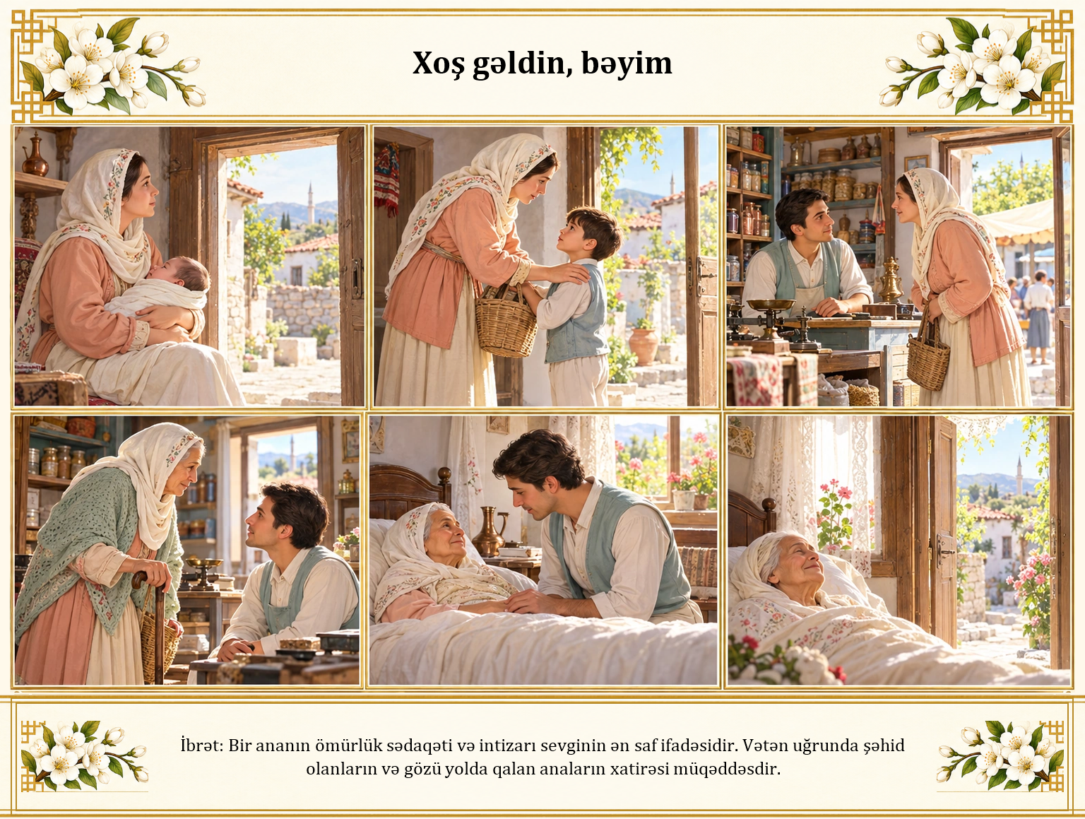 Xoş gəldin, bəyim illüstrasiyası