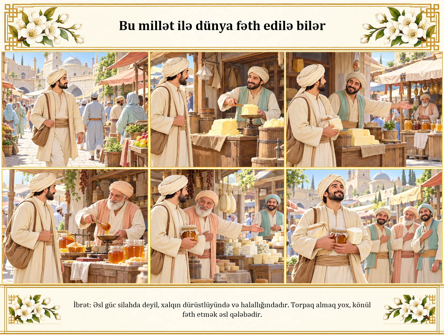Bu millət ilə dünya fəth edilə bilər illüstrasiyası