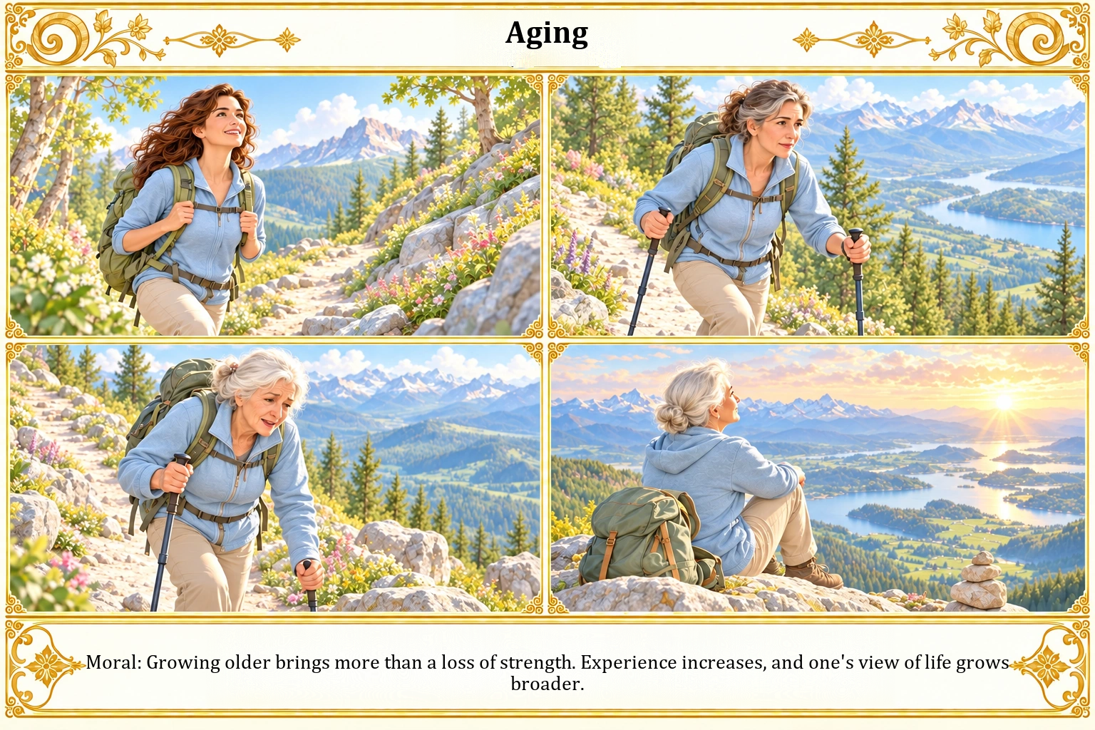 Illustration of Aging