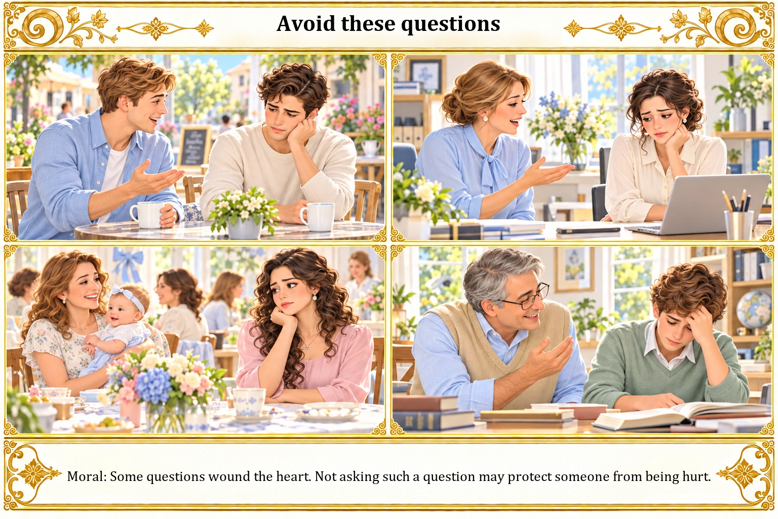 Illustration of Avoid These Questions