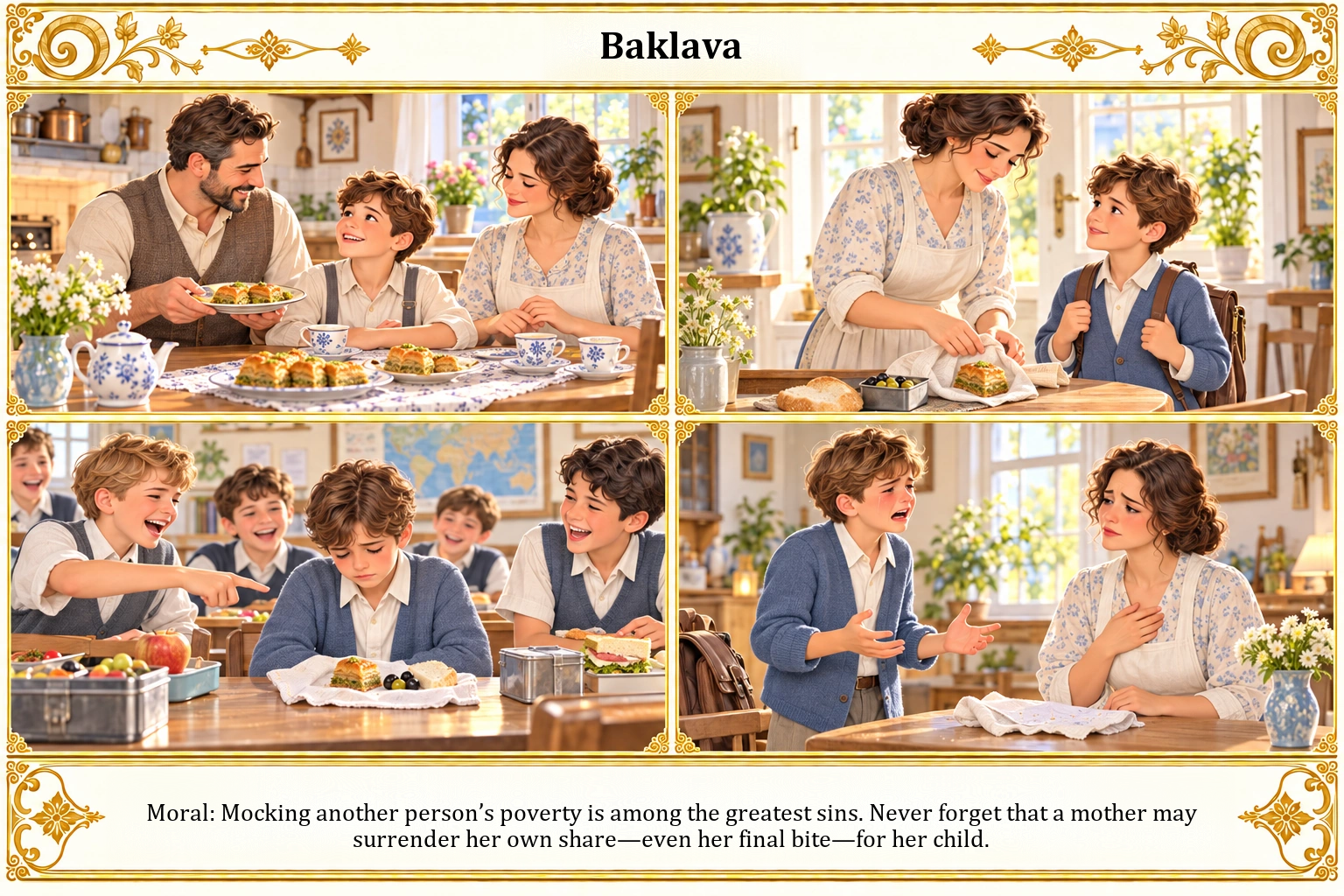 Illustration of Baklava