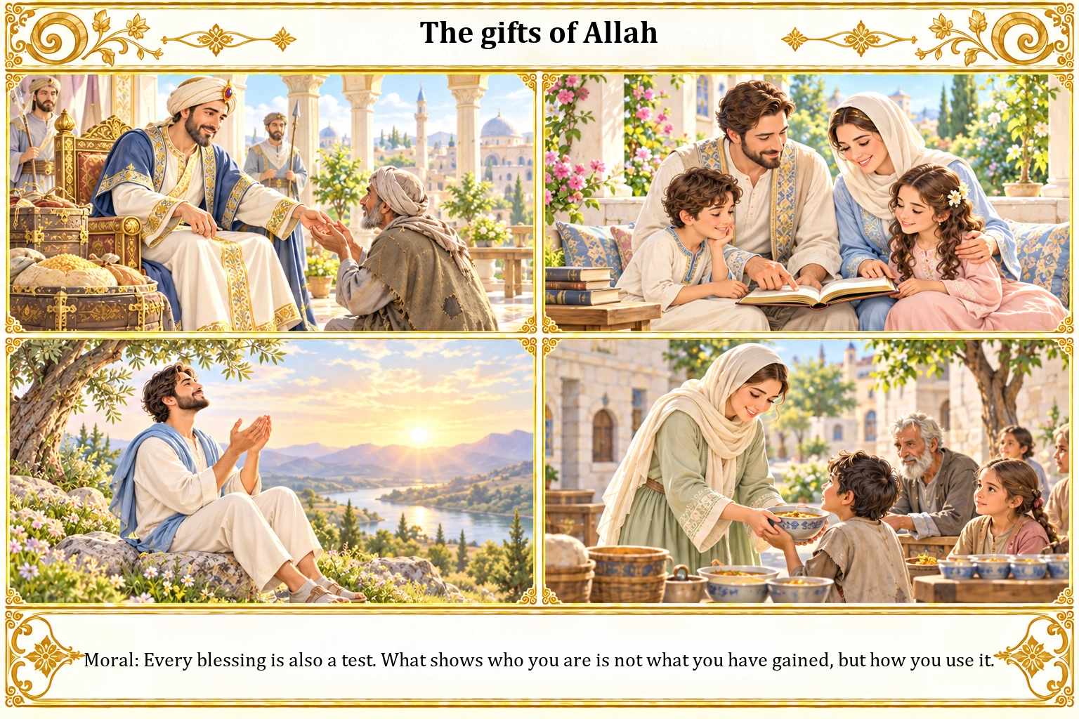 Illustration of The Gifts of Allah