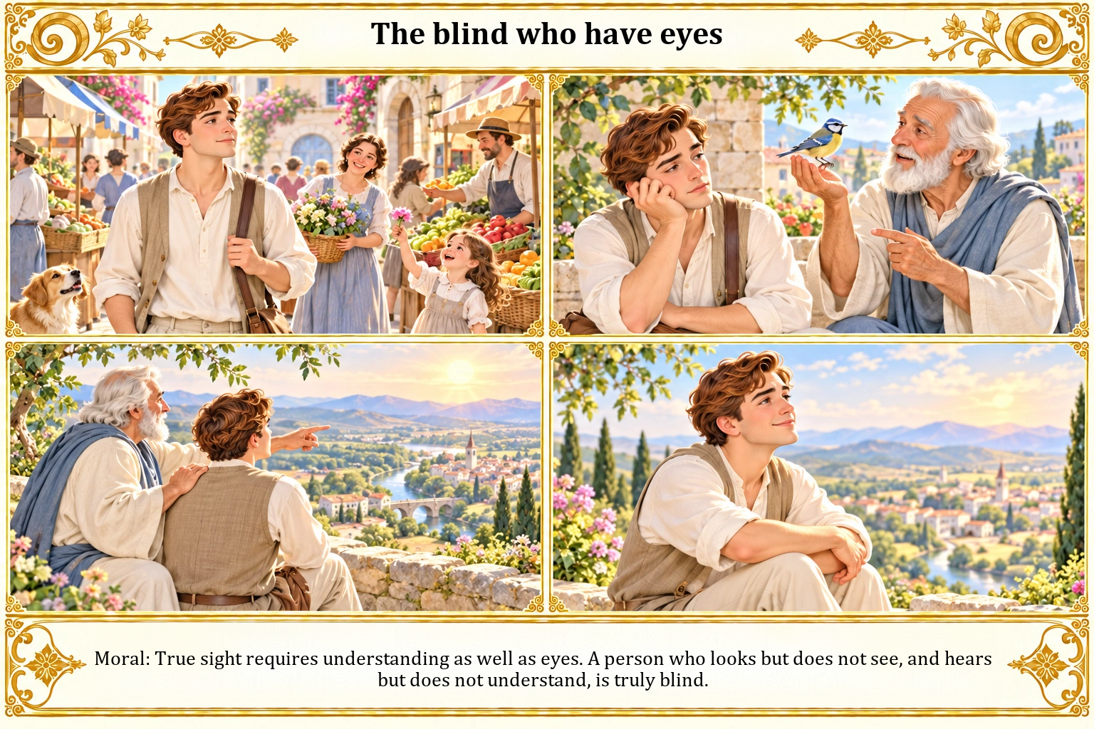 Illustration of The Blind Who Have Eyes