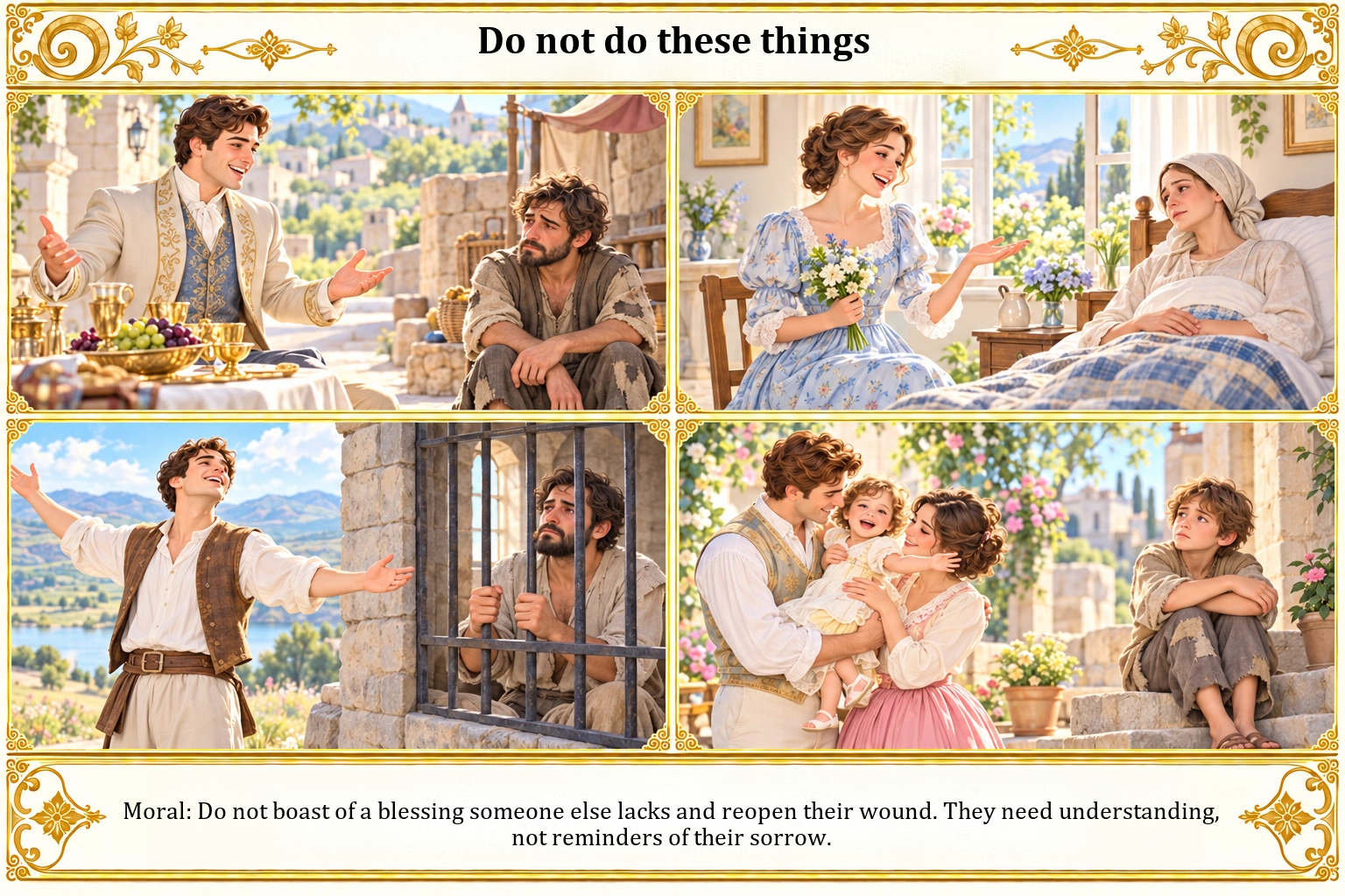 Illustration of Do Not Do These Things