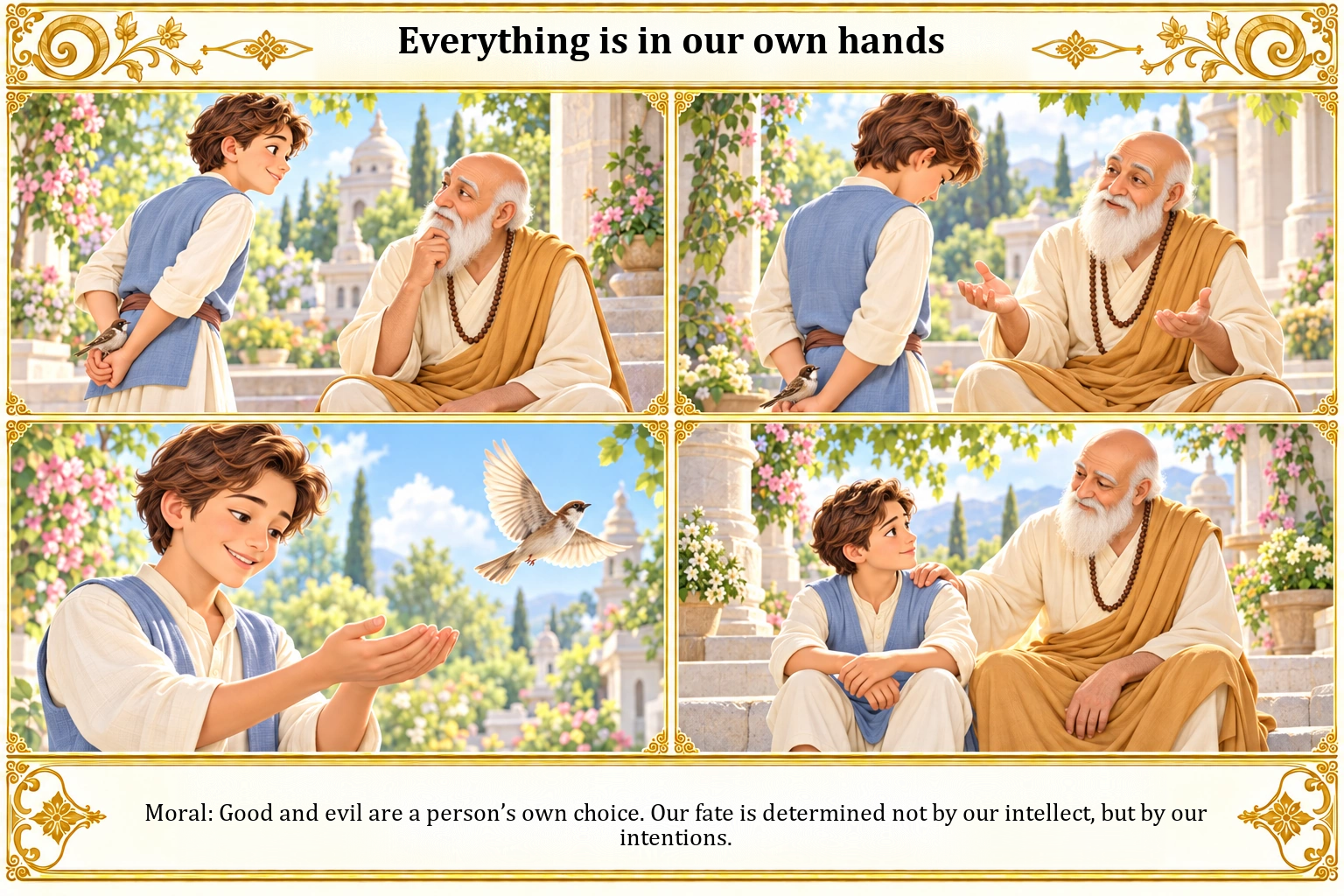 Illustration of Everything Is in Our Own Hands