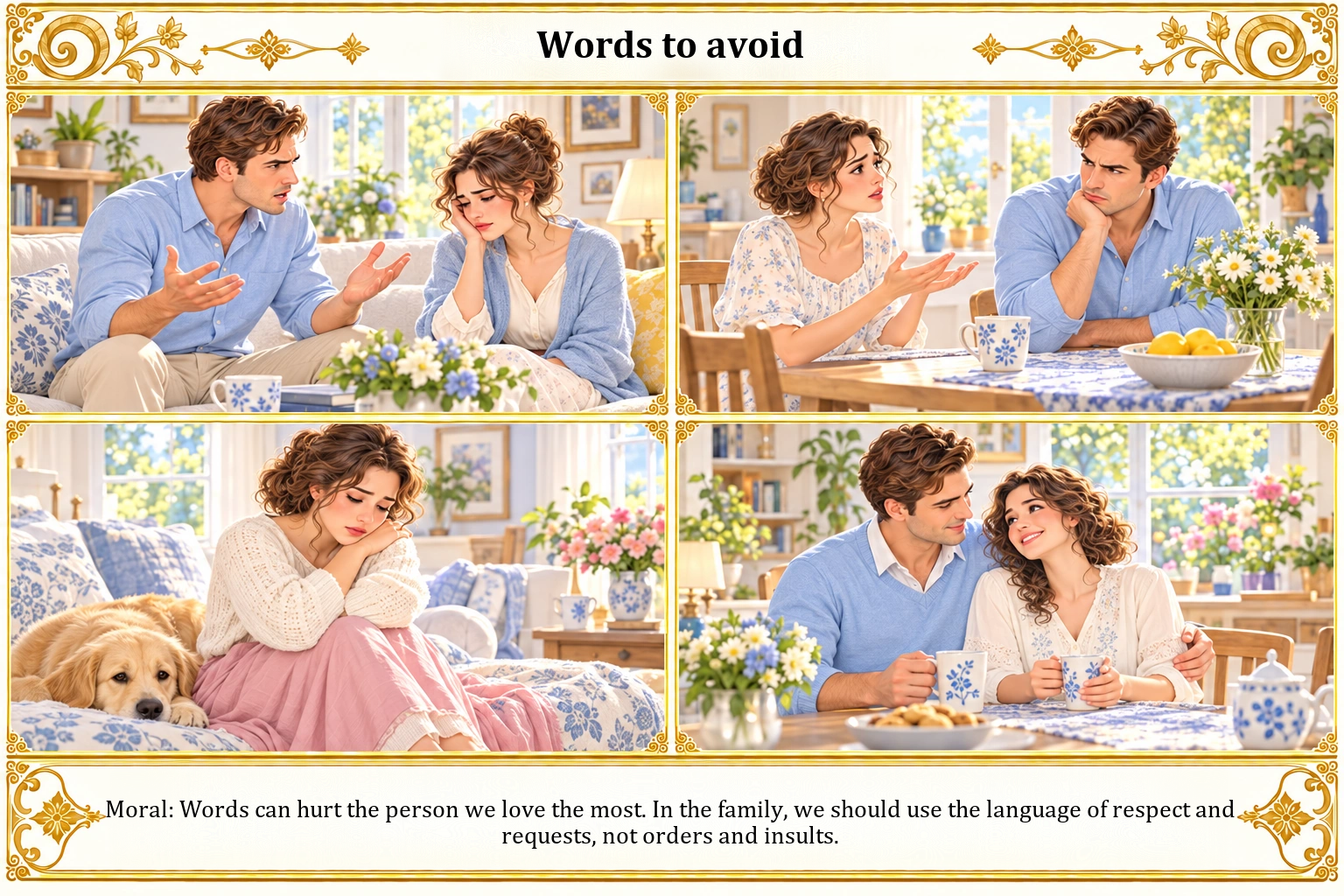 Illustration of Words to Avoid