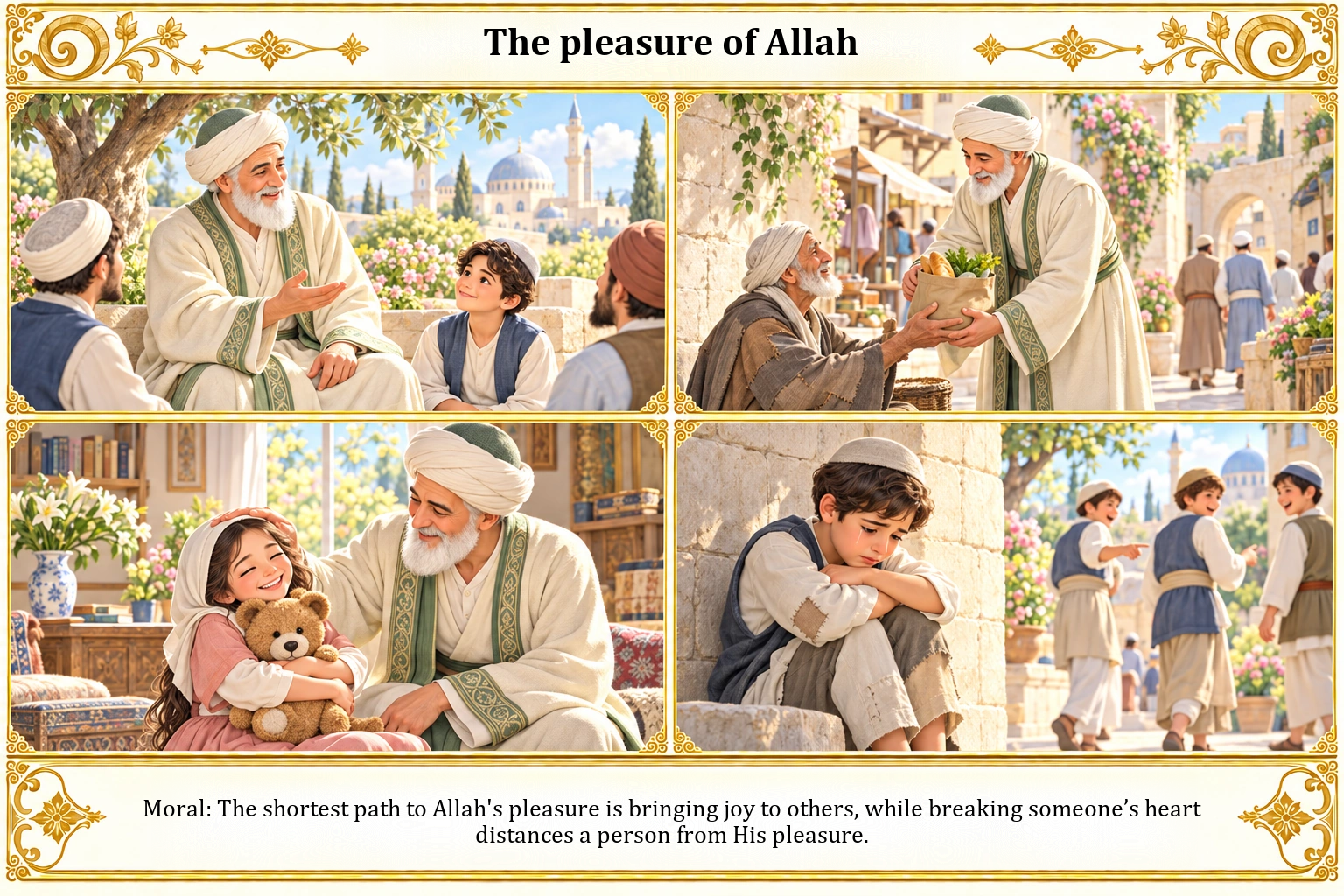 Illustration of The Pleasure of Allah