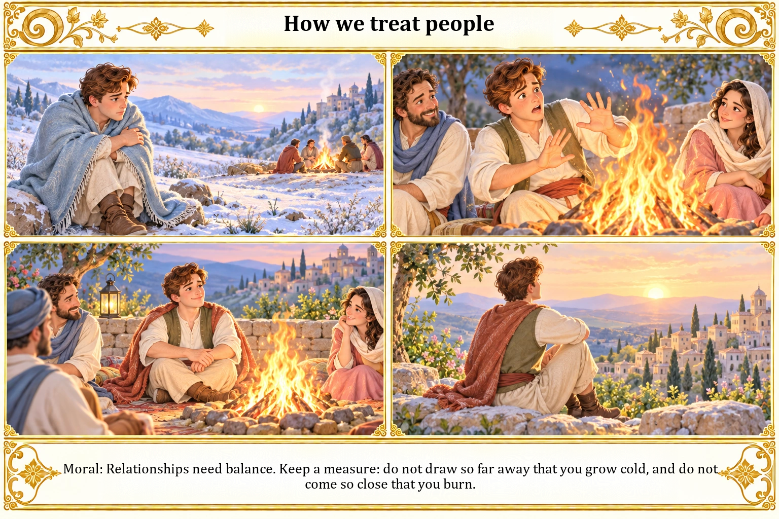 Illustration of How We Treat People