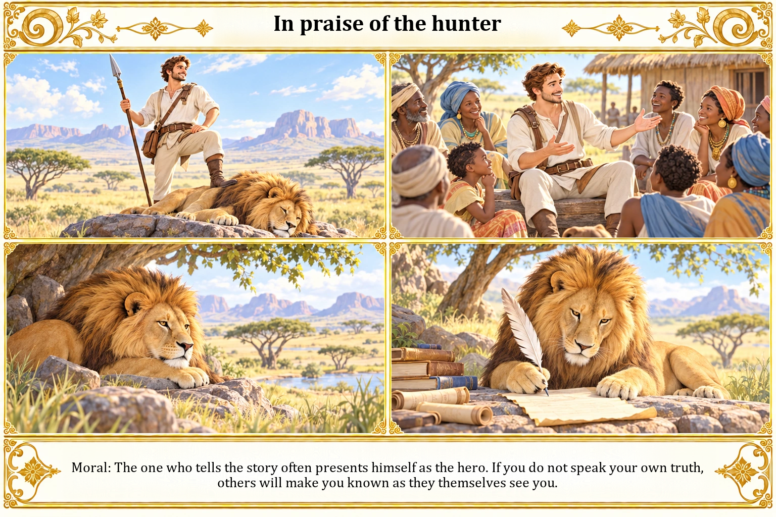 Illustration of In Praise of the Hunter