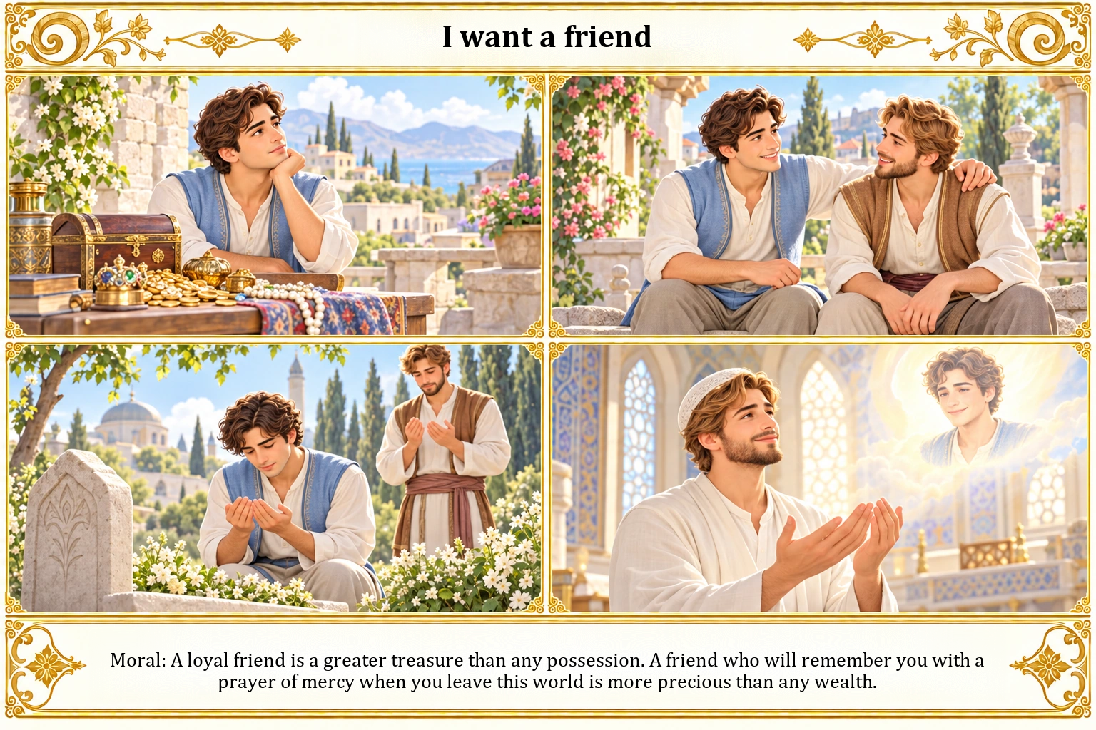 Illustration of I Want a Friend