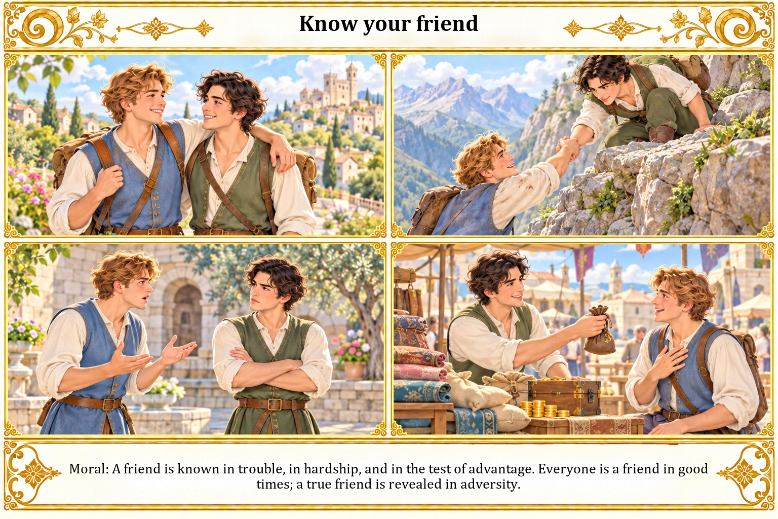 Illustration of Know Your Friend