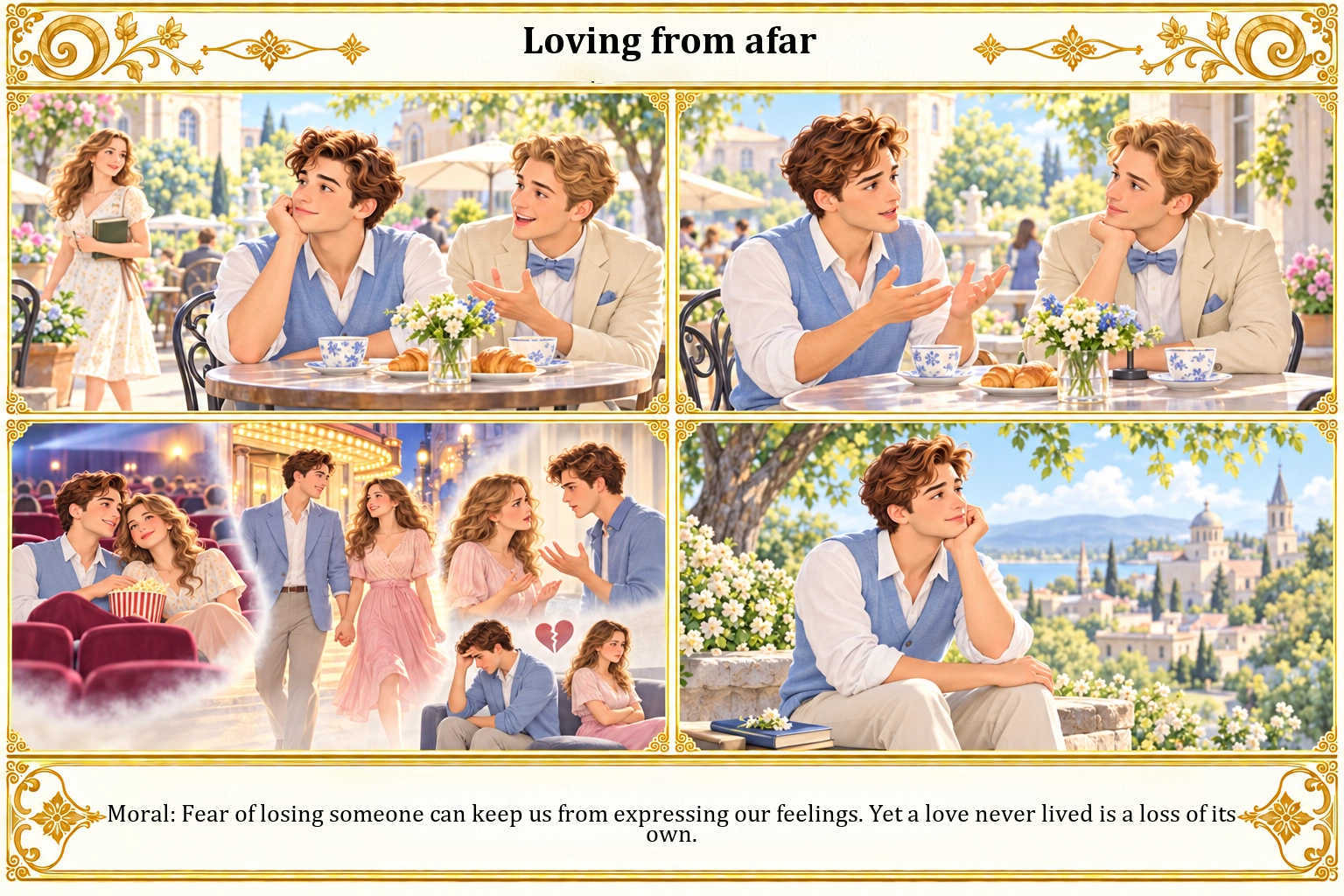 Illustration of Loving from Afar