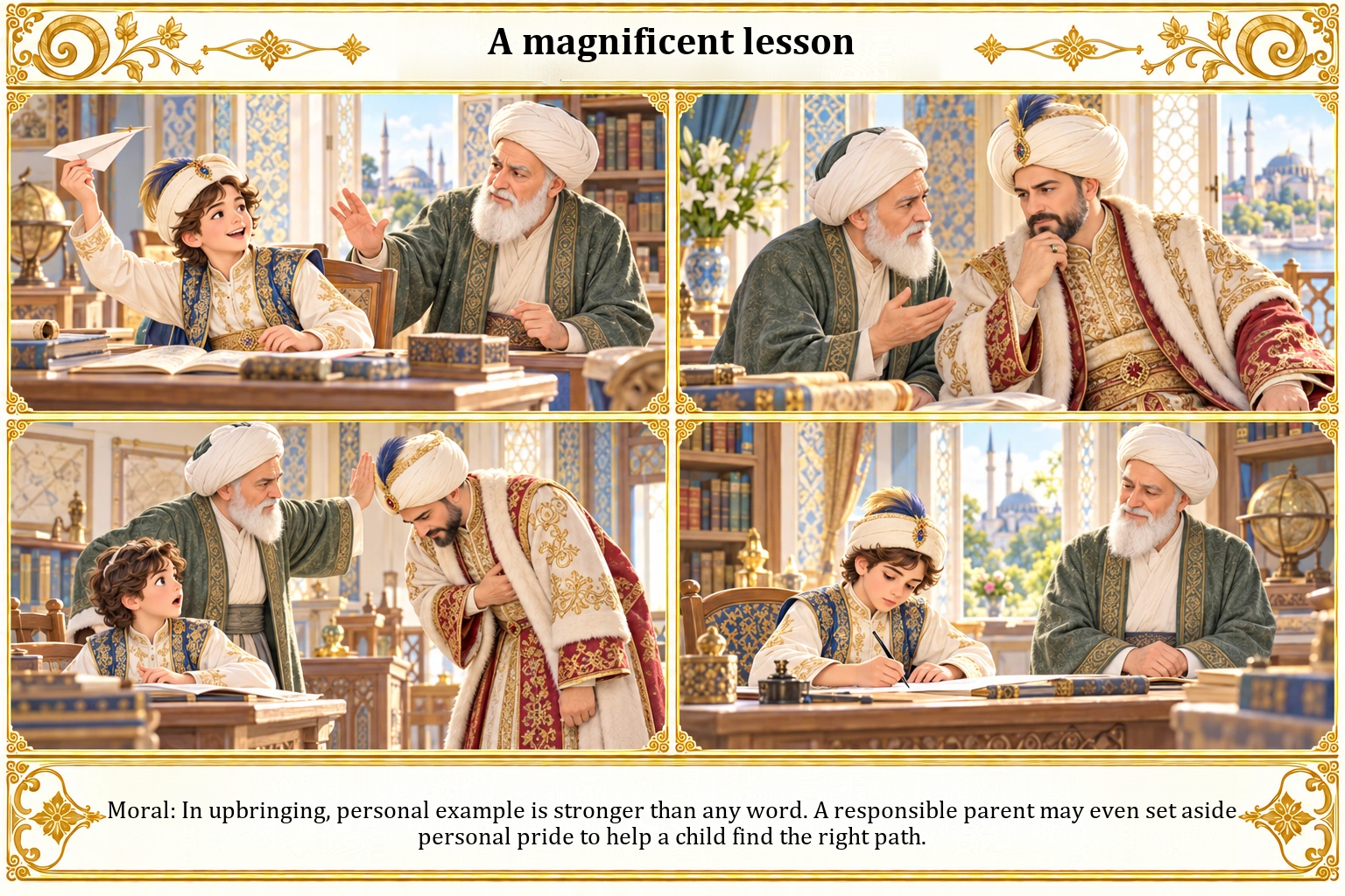 Illustration of A Magnificent Lesson