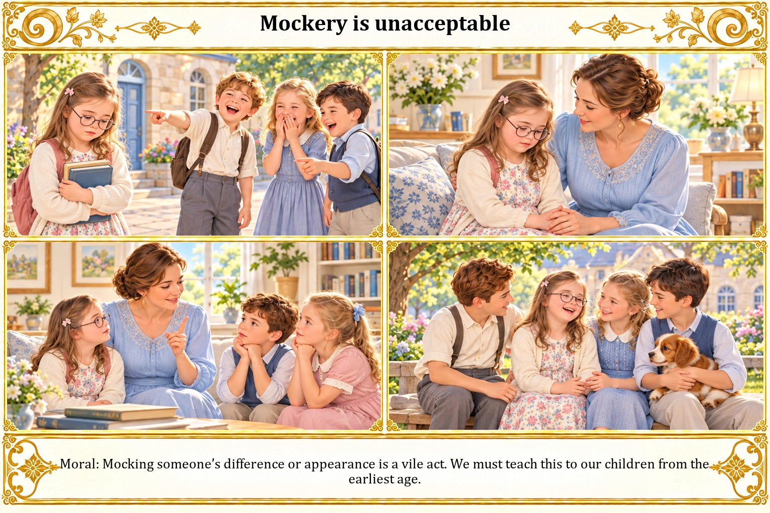 Illustration of Mockery Is Unacceptable