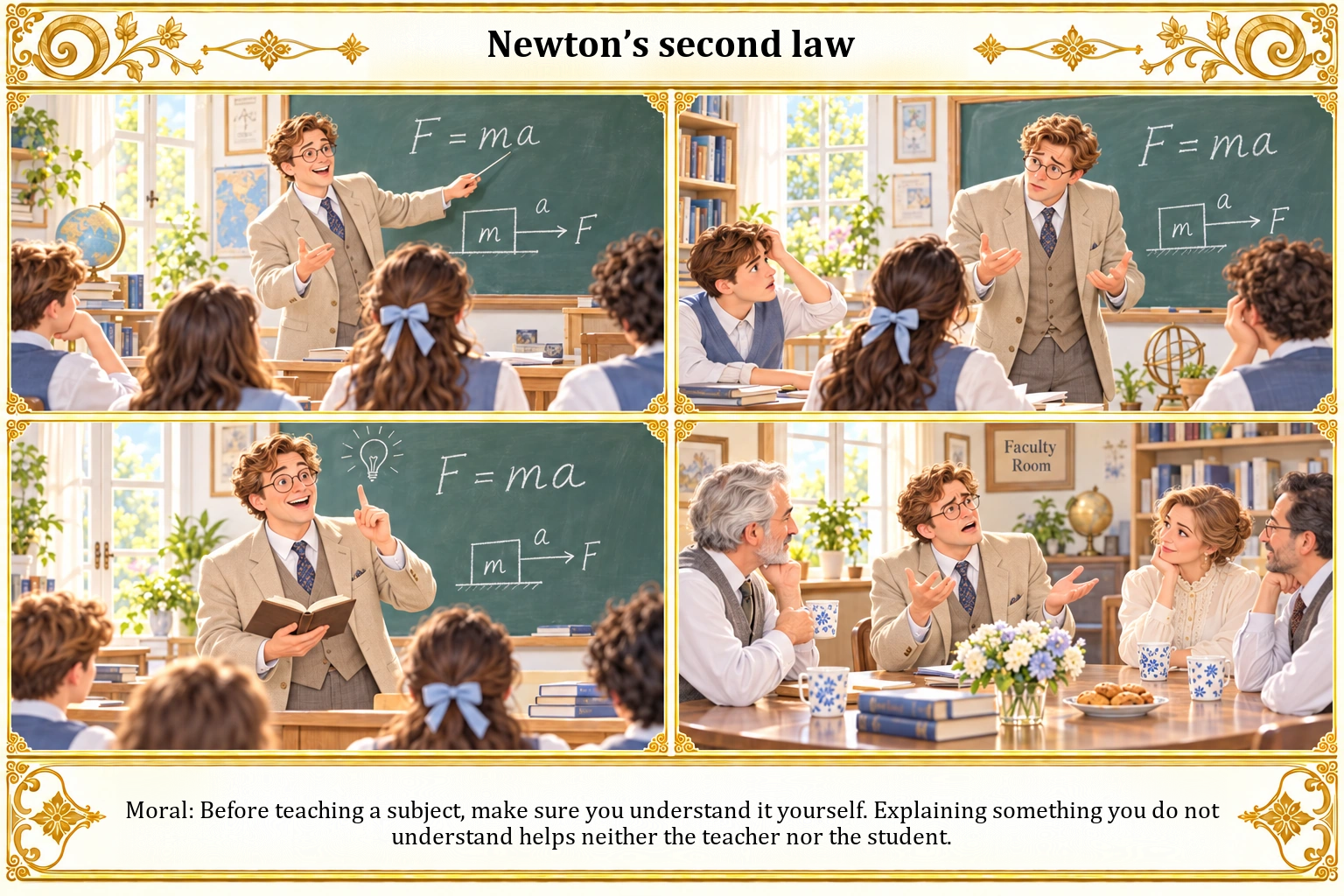 Illustration of Newton’s Second Law