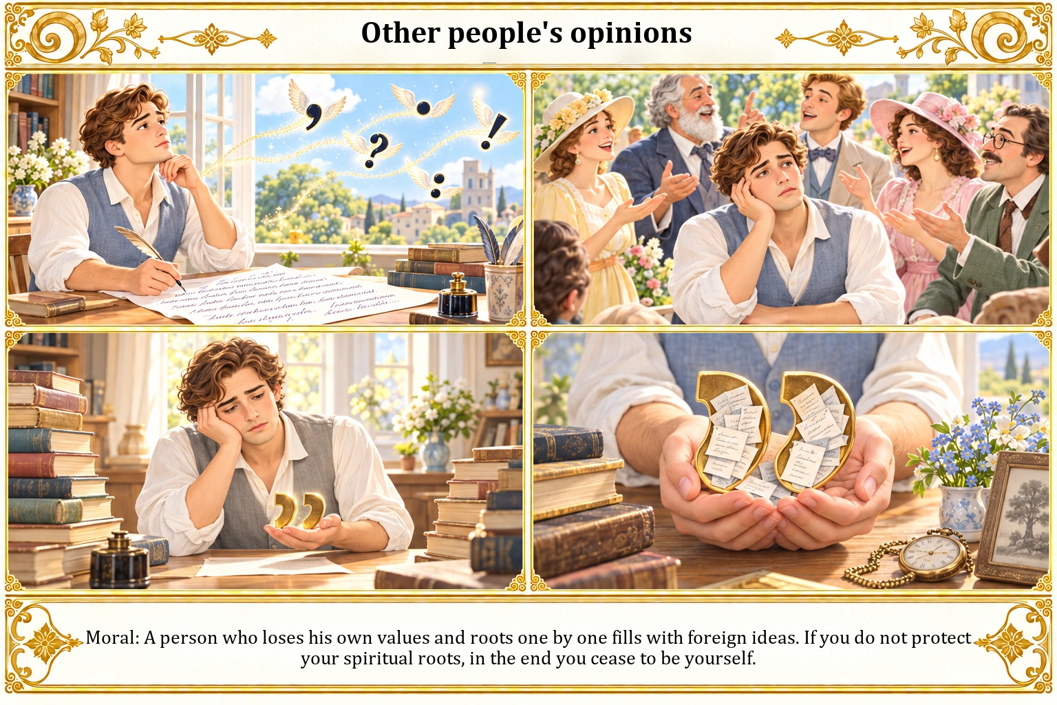 Illustration of Other People's Opinions