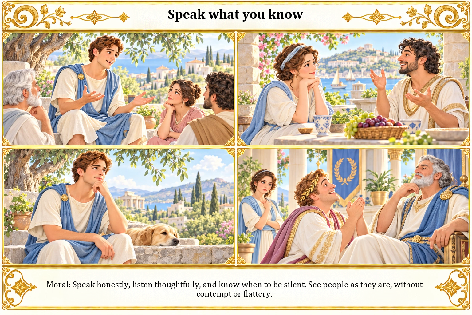 Illustration of Speak What You Know