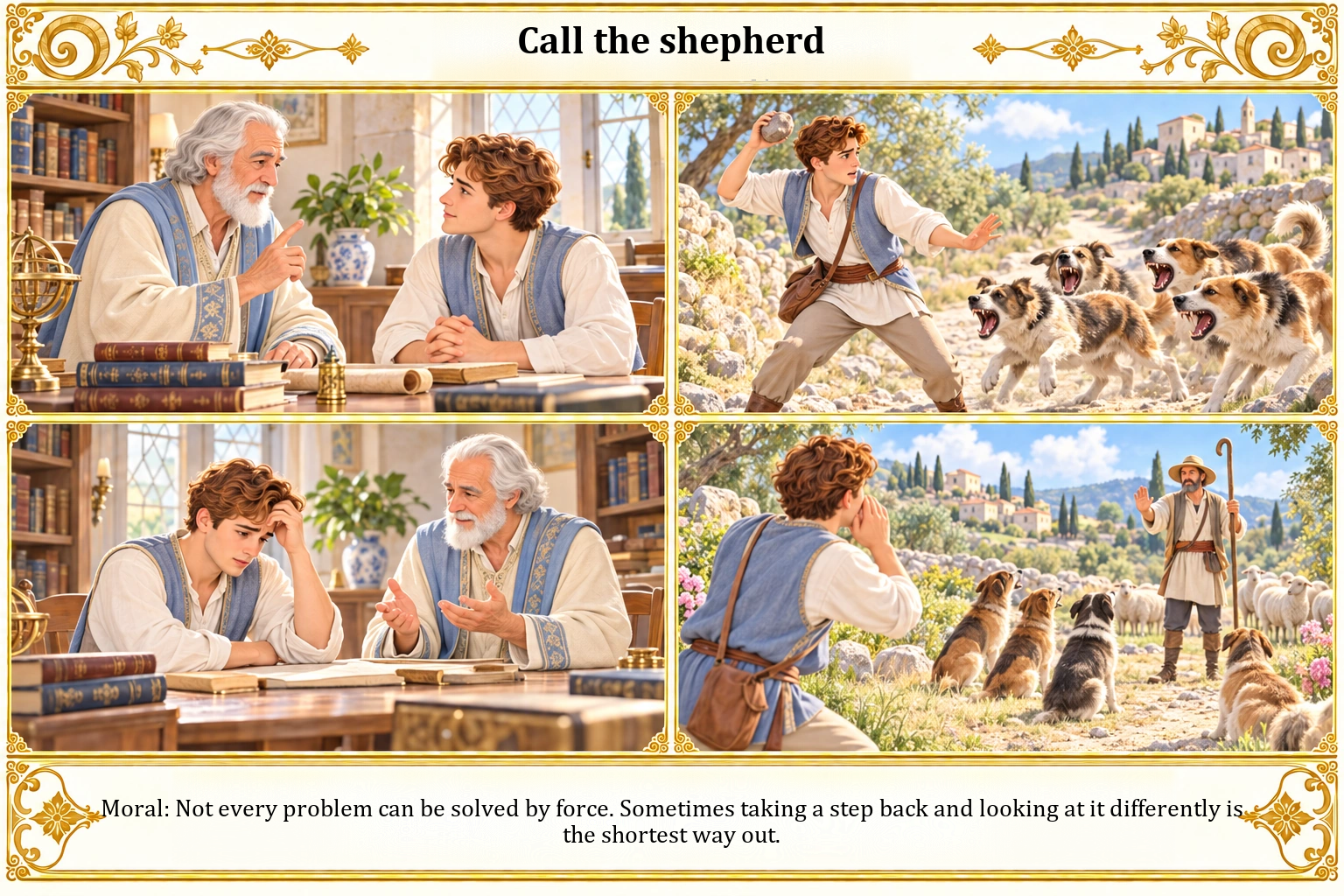 Illustration of Call the Shepherd