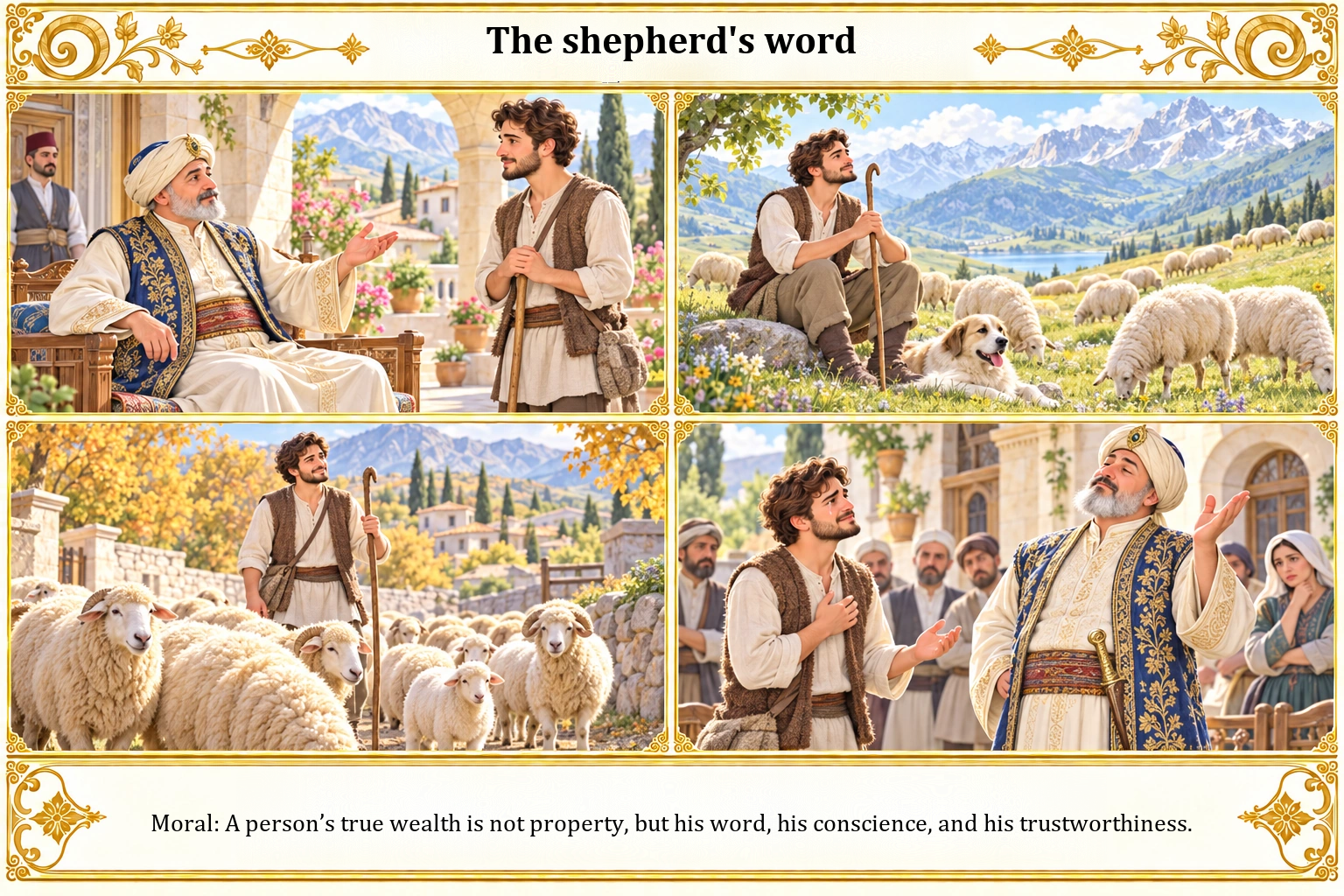 Illustration of The Shepherd's Word