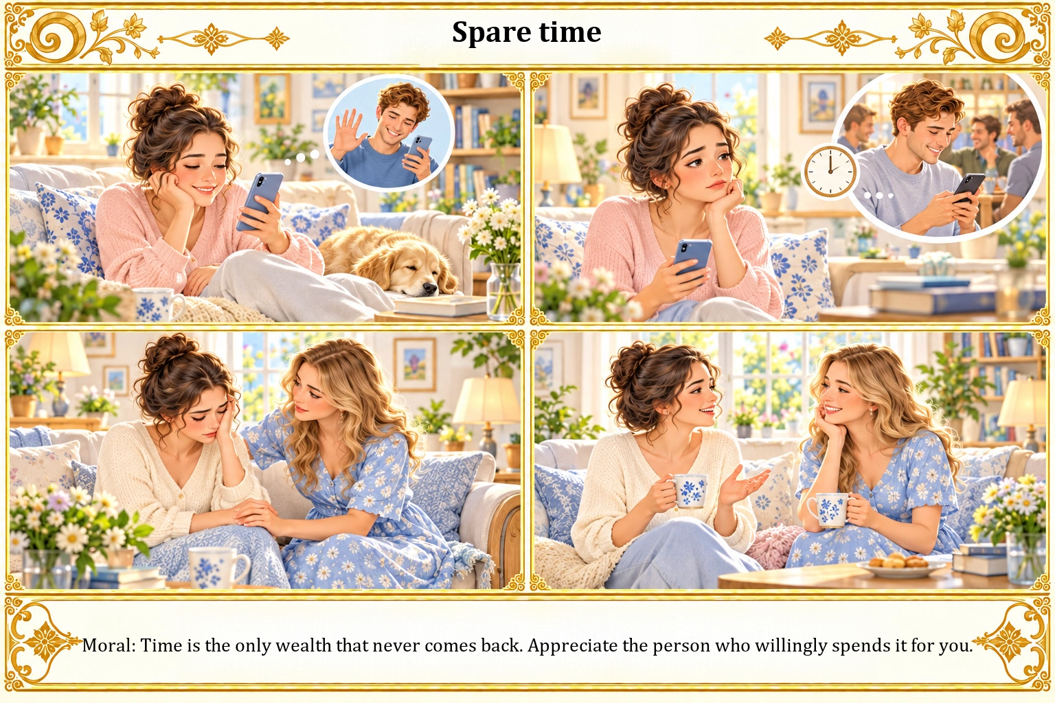 Illustration of Spare Time
